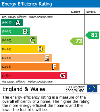 EPC Graph for Plantation Avenue, Leicester