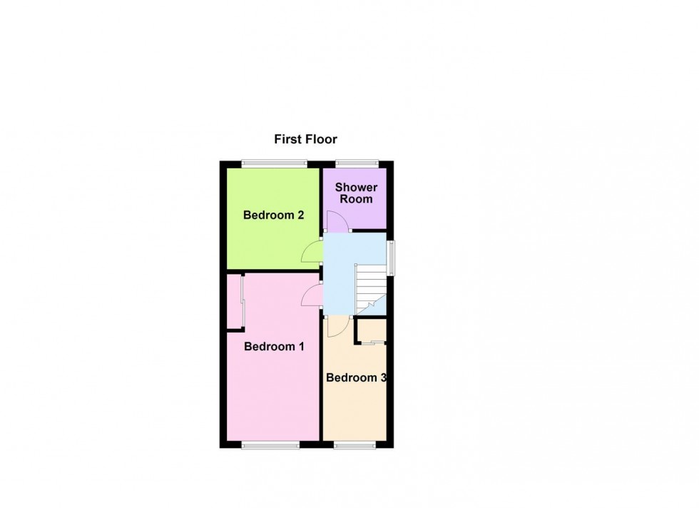 Floorplan for Shelley Road, Enderby, Leicester