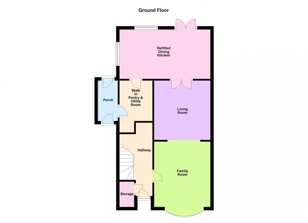 Floorplan for Leicester Road, Enderby, Leicester