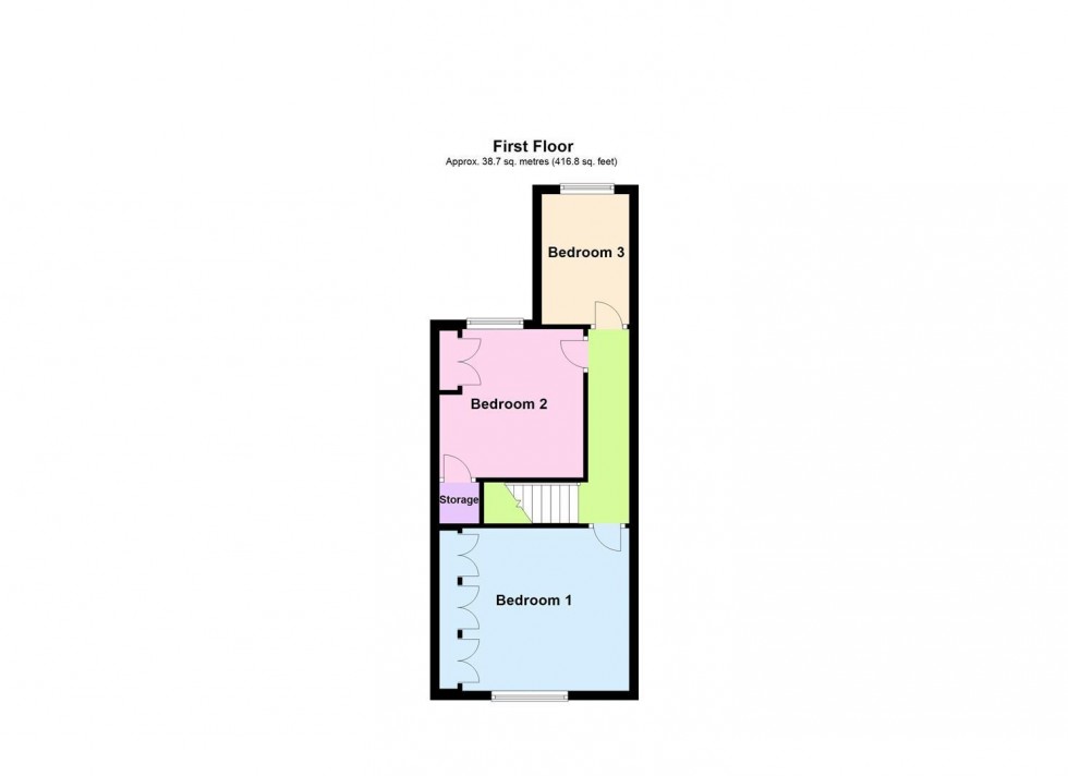 Floorplan for Station Road, Broughton Astley, Leicester