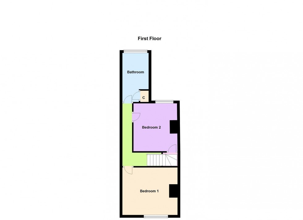 Floorplan for Portland Street, Cosby, Leicester