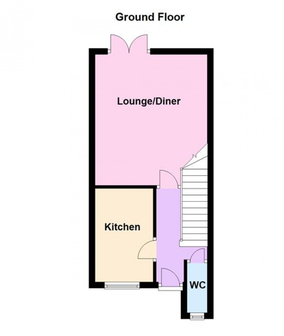 Floorplan for Haines Road, Huncote, Leicester