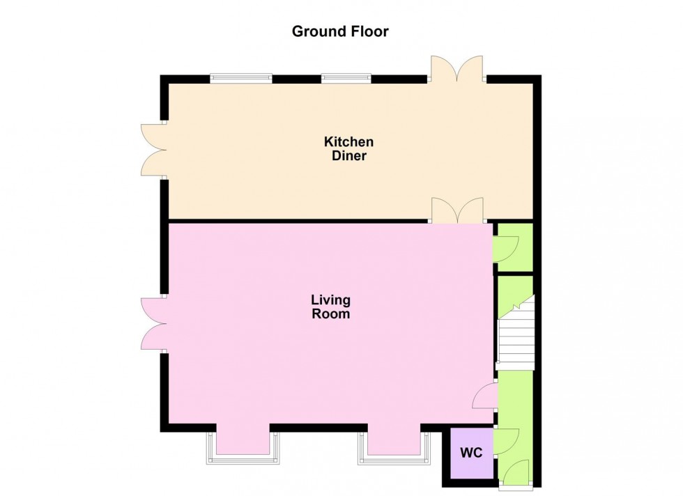 Floorplan for Pinel Close, Broughton Astley, Leicester
