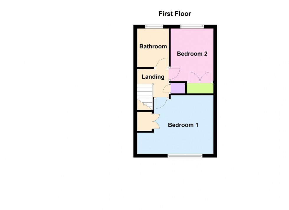 Floorplan for Richardson Close, Broughton Astley, Leicester