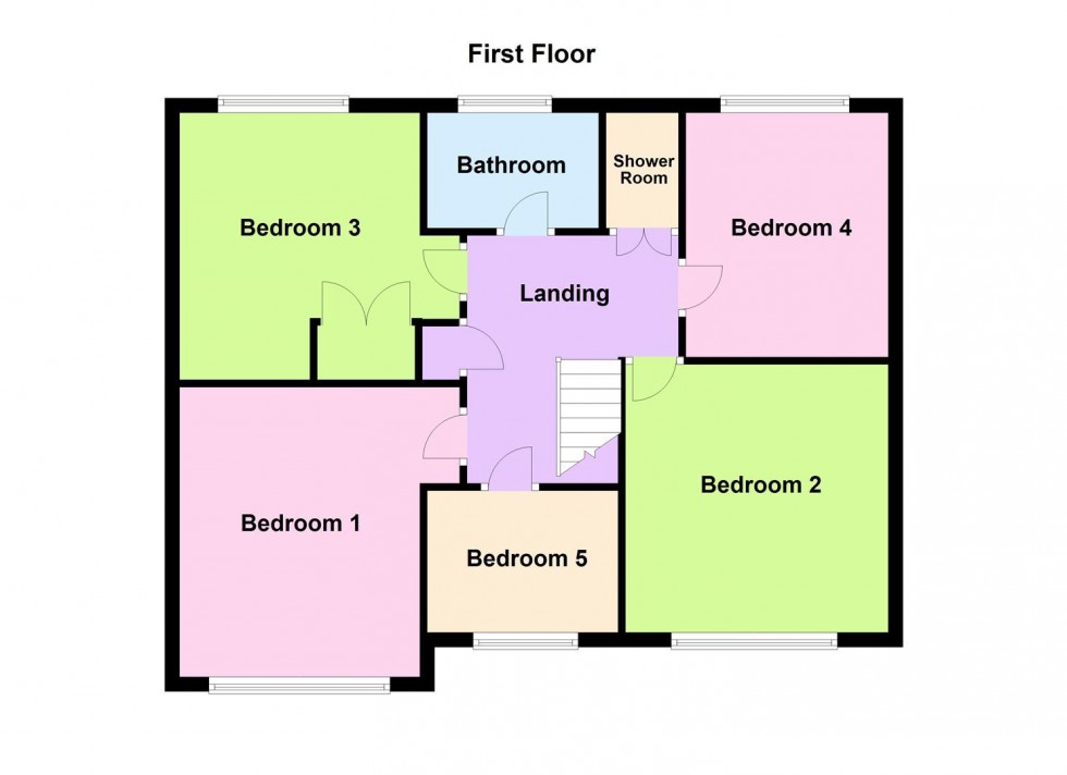 Floorplan for The Plantation, Countesthorpe, Leicester
