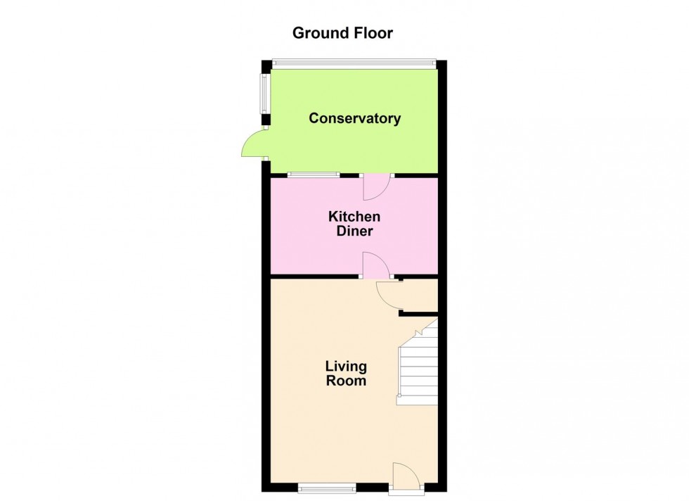 Floorplan for Bayswater Drive, Glen Parva, Leicester