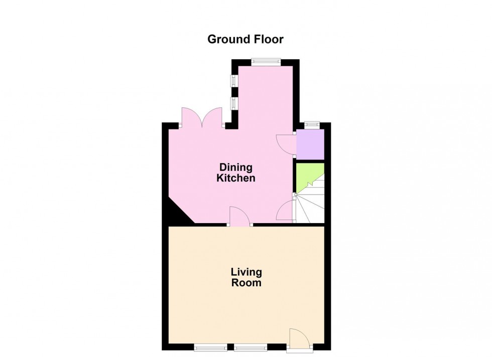 Floorplan for The Green, Croft, Leicester