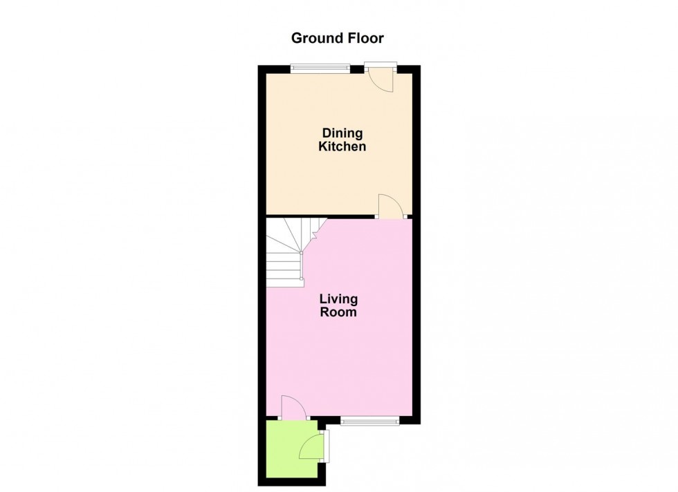 Floorplan for Uppingham Drive, Broughton Astley, Leicester
