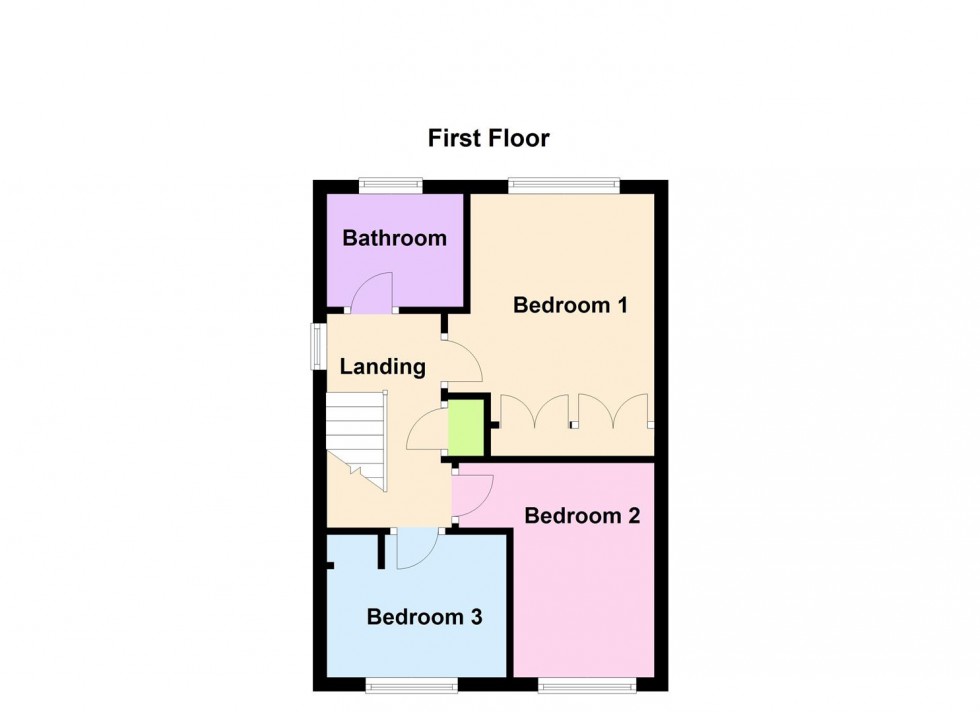 Floorplan for Packhorse Drive, Enderby, Leicester