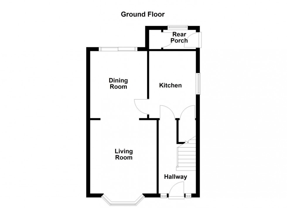 Floorplan for Evelyn Road, Braunstone Town