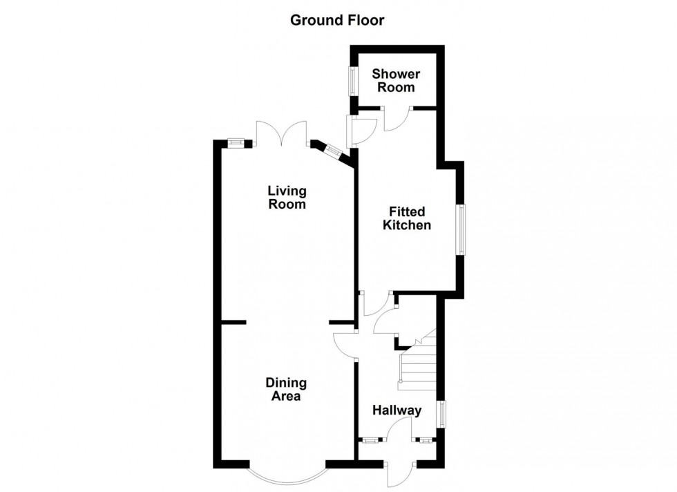Floorplan for St. Annes Drive, Leicester