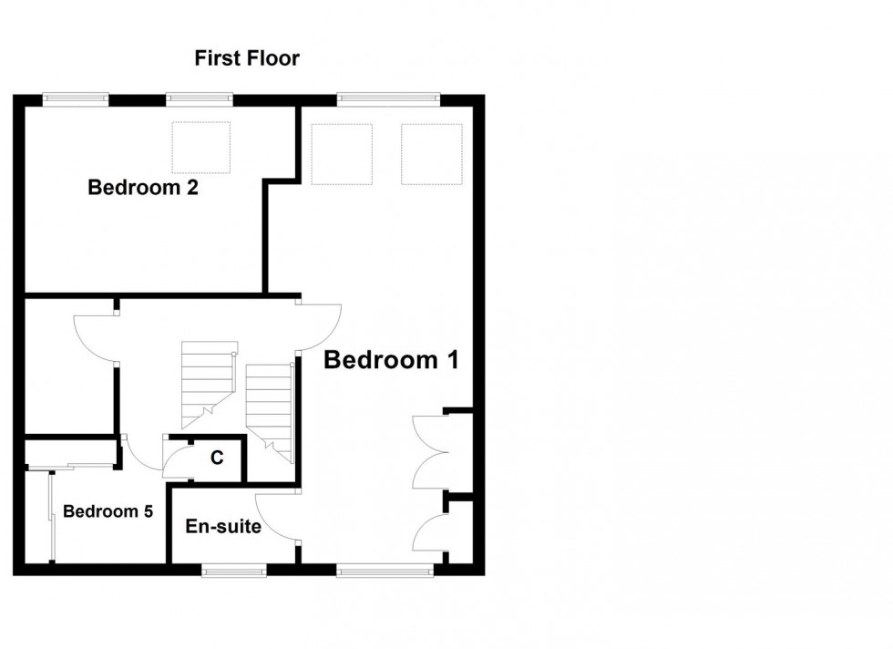 Floorplan for Ridleys Close, Countesthorpe, Leicester
