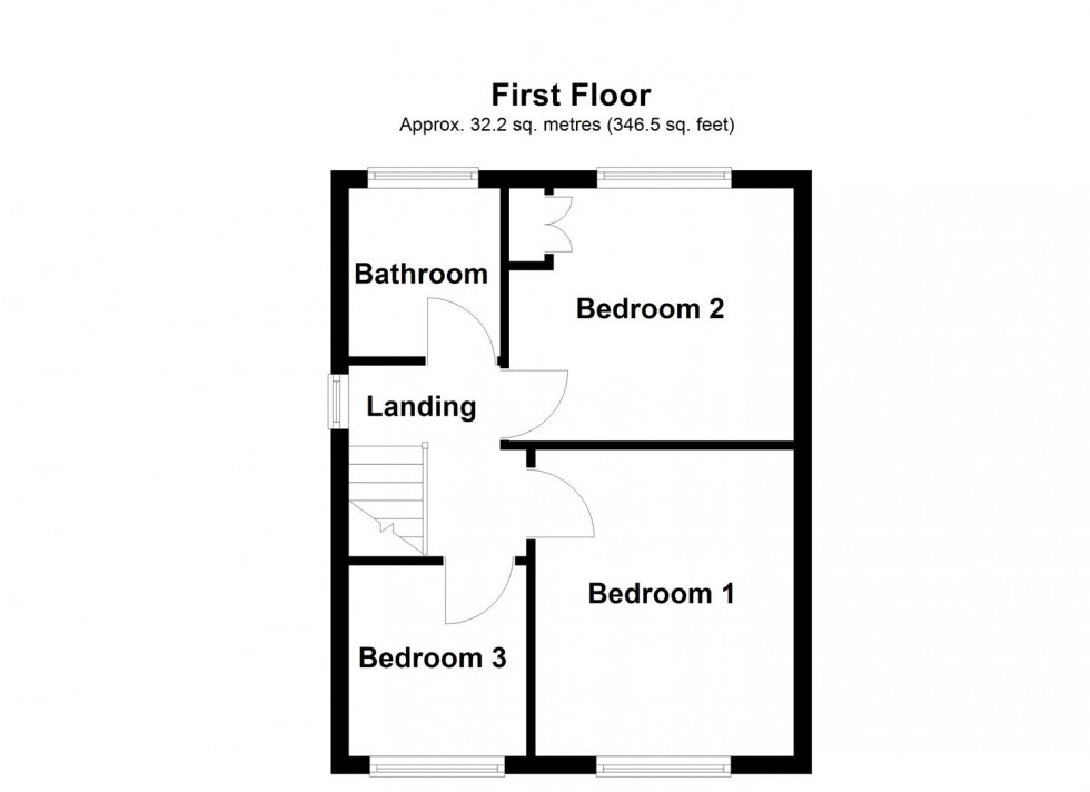 Floorplan for Coltbeck Avenue, Narborough, Leicester