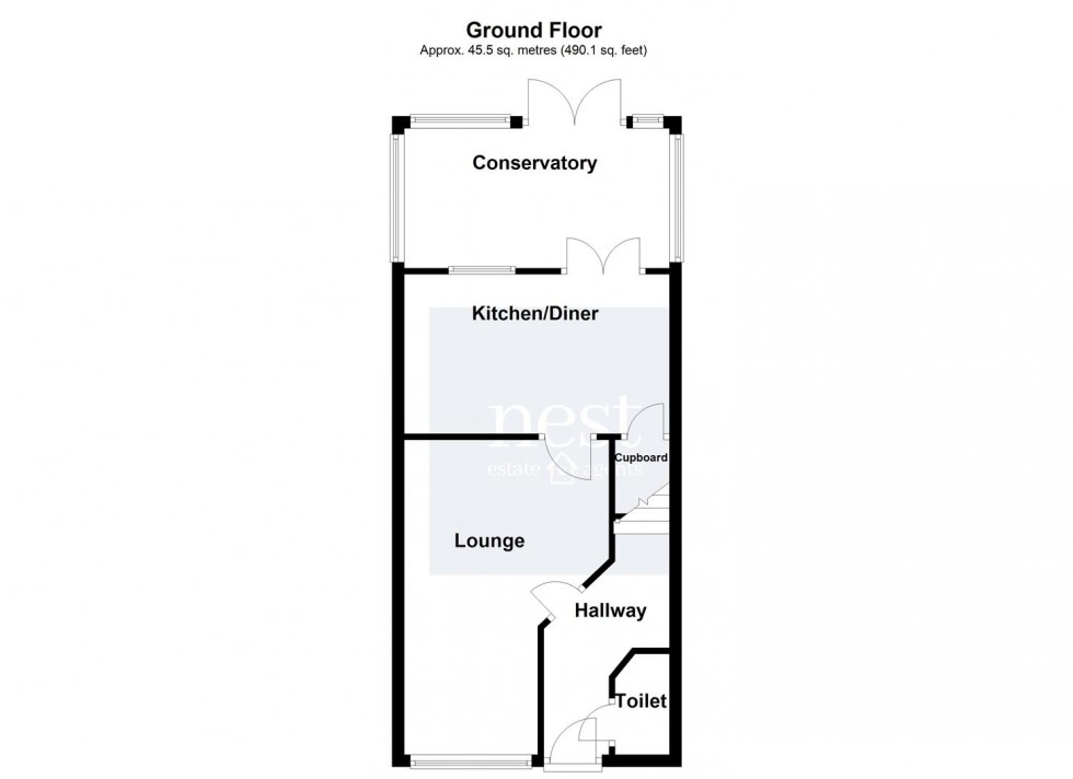 Floorplan for Packhorse Drive, Enderby, Leicester