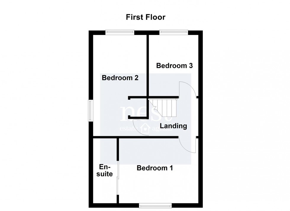 Floorplan for Attfield Drive, Whetstone, Leicester