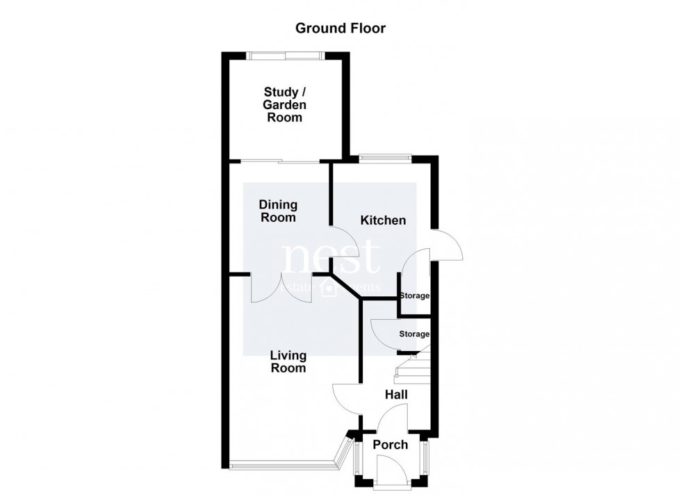 Floorplan for Ashbourne Road, Wigston