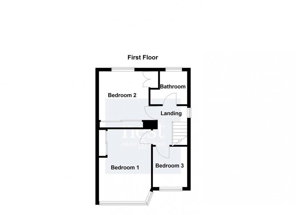 Floorplan for Ashbourne Road, Wigston