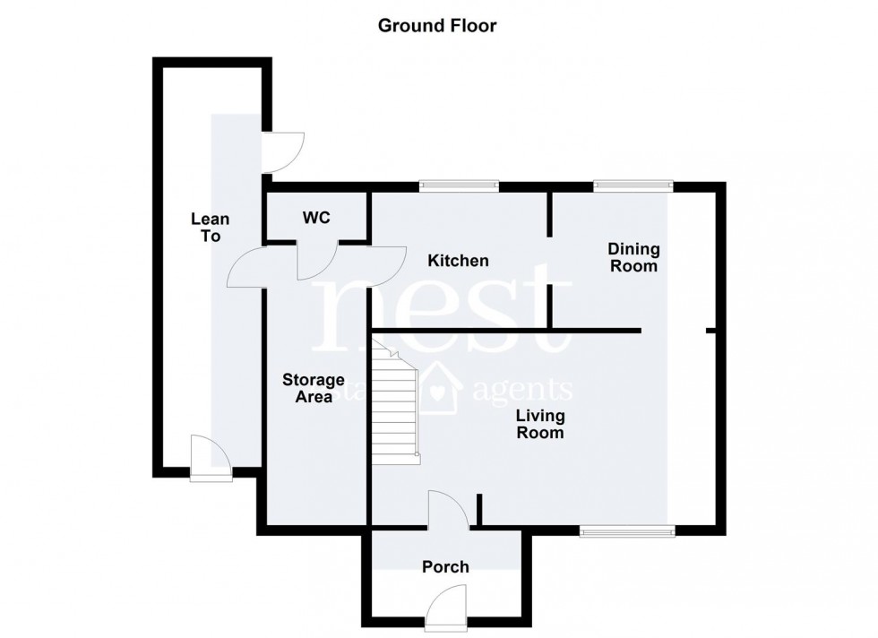 Floorplan for Holmwood Drive, Leicester