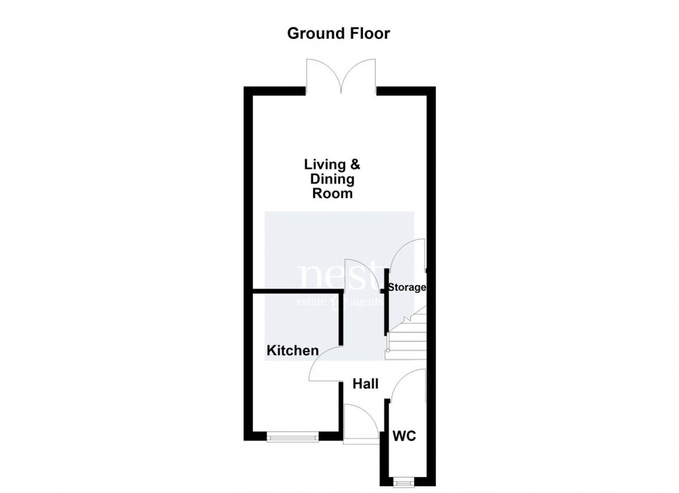 Floorplan for Haines Road, Huncote, Leicester