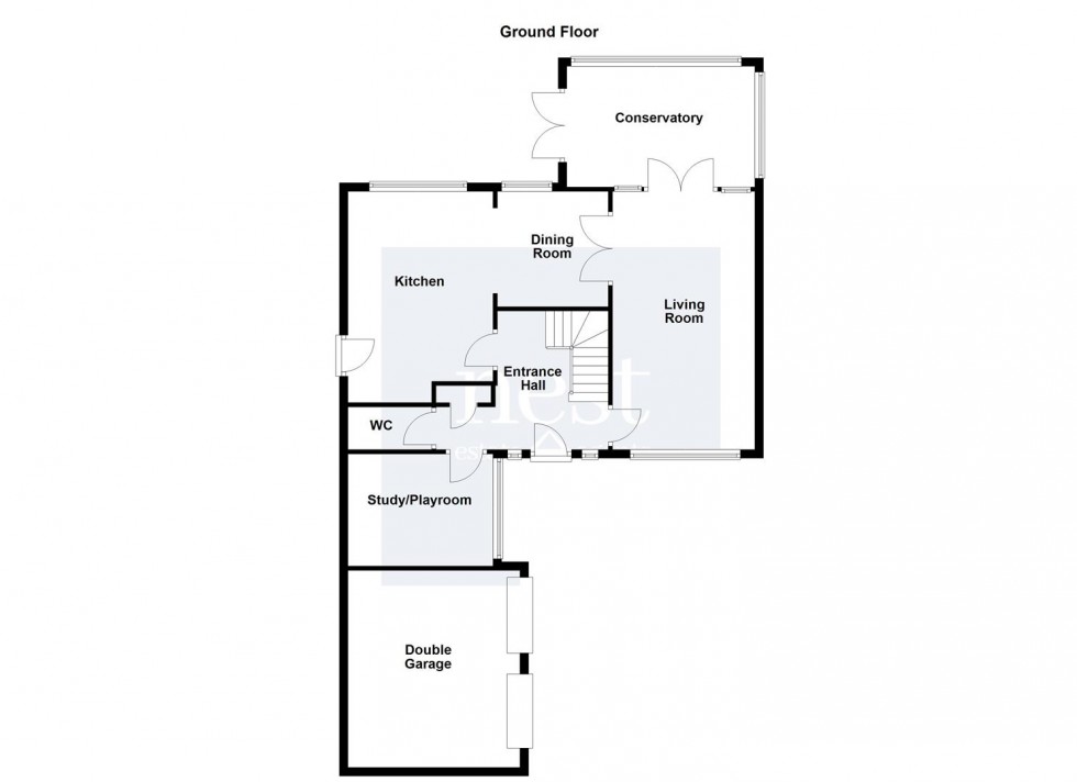 Floorplan for Alice Gardens, Whetstone, Leicester