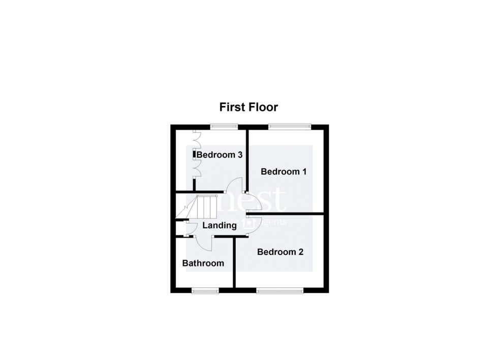 Floorplan for Mennecy Close, Countesthorpe, Leicester