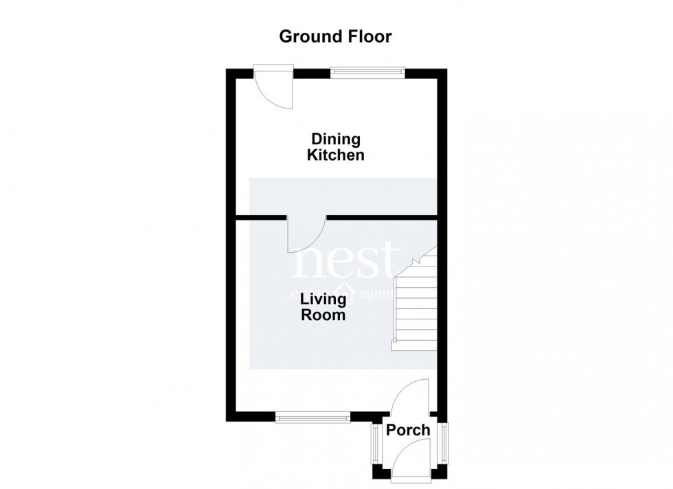 Floorplan for Kingsbridge Close, Narborough, Leicester