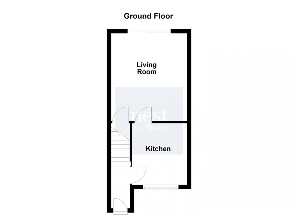 Floorplan for Richardson Close, Broughton Astley, Leicester