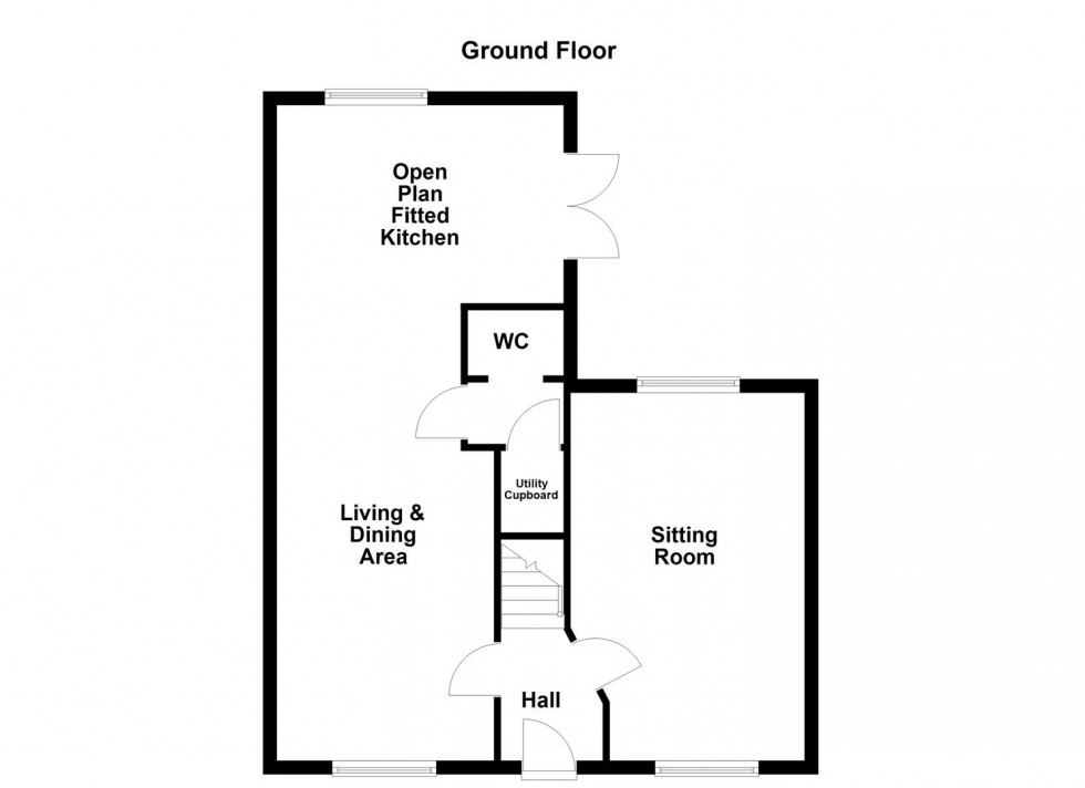 Floorplan for Meteor Way, Whetstone, Leicester