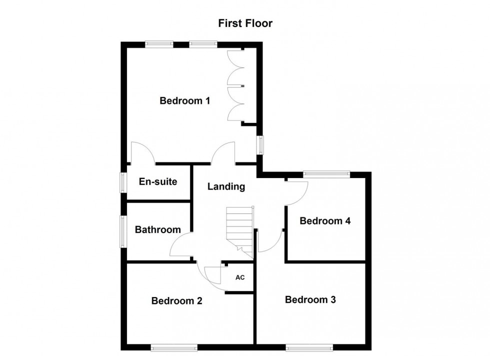 Floorplan for Meteor Way, Whetstone, Leicester