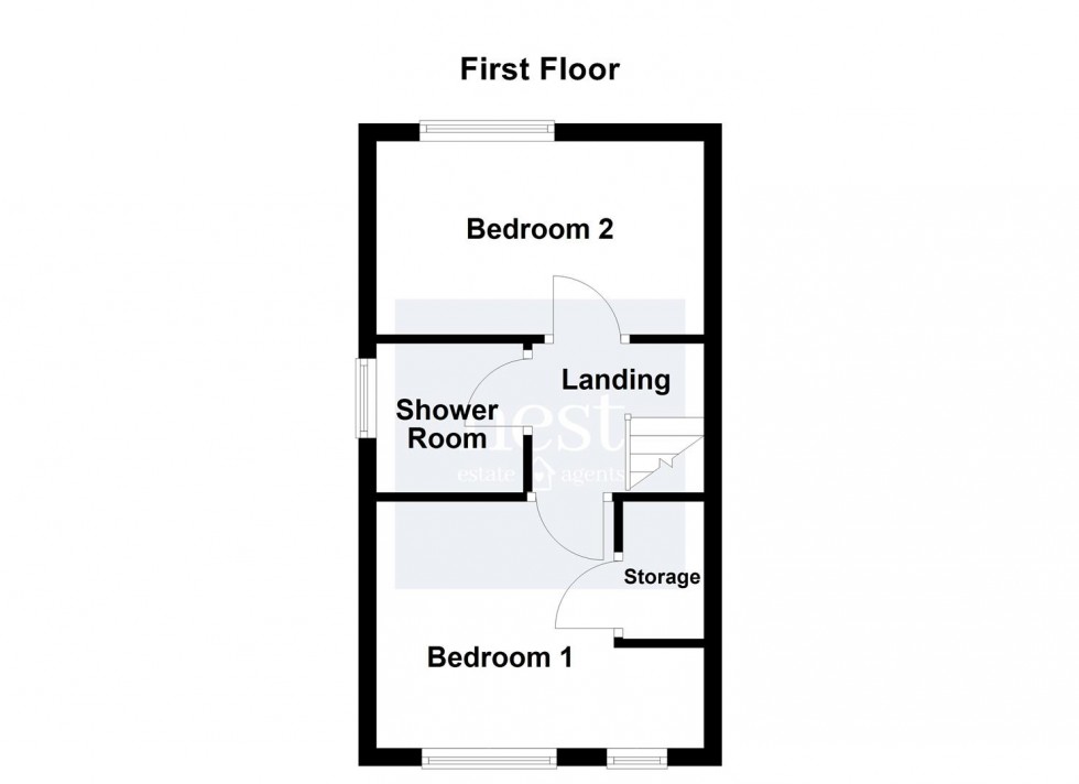 Floorplan for Spinney Halt, Whetstone, Leicester