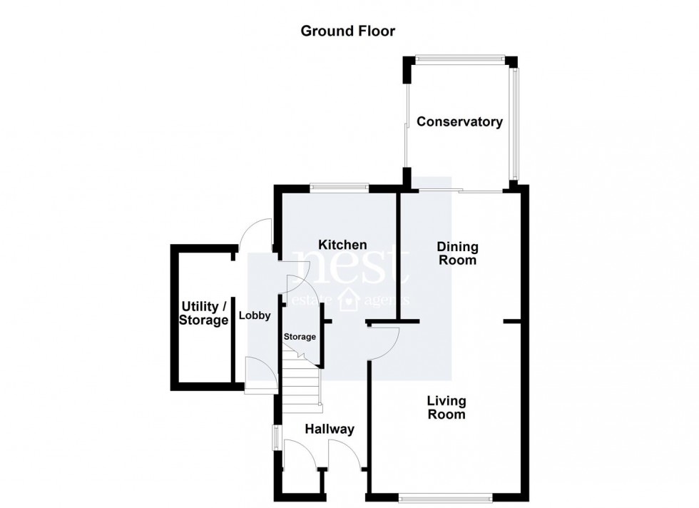 Floorplan for College Road, Whetstone, Leicester