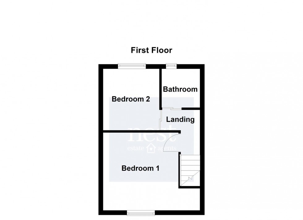 Floorplan for Croft Road, Cosby, Leicester