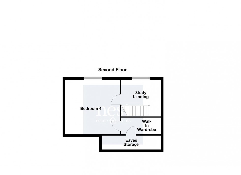 Floorplan for The Gables, Main Street, Willoughby Waterleys.