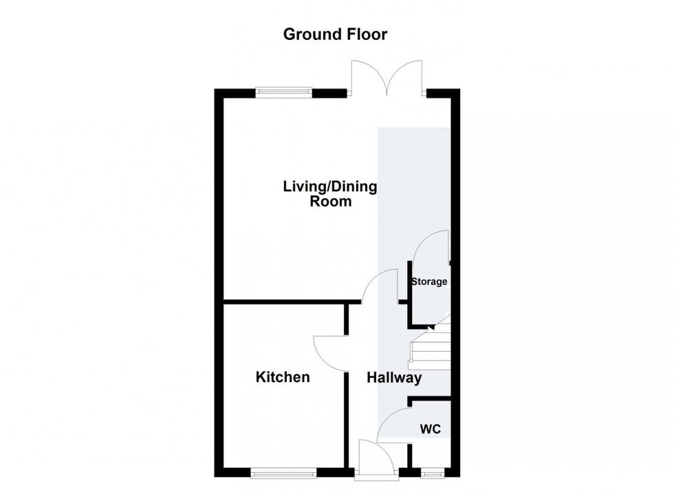 Floorplan for Windsor Way, Broughton Astley, Leicester