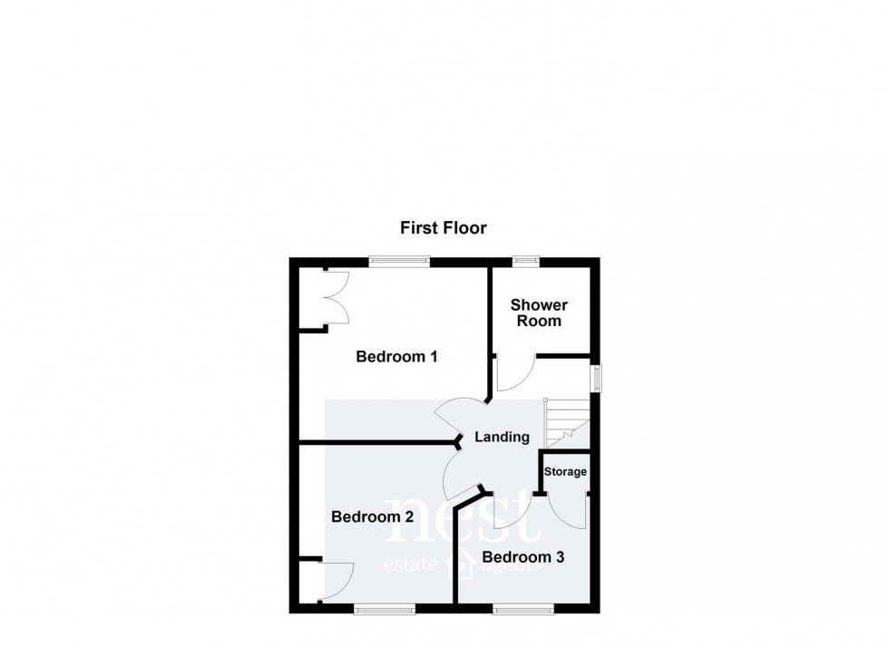 Floorplan for Pochin Street, Croft, Leicester