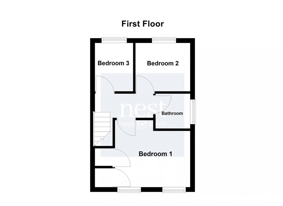 Floorplan for St. Marys Close, Broughton Astley, Leicester