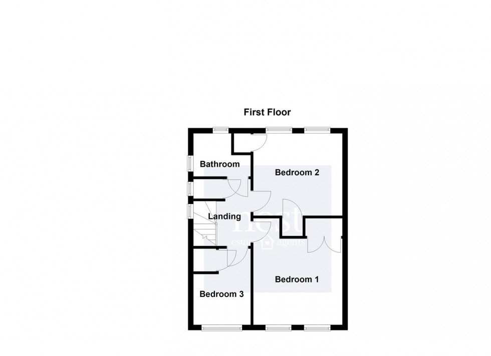Floorplan for Trinity Road, Enderby, Leicester