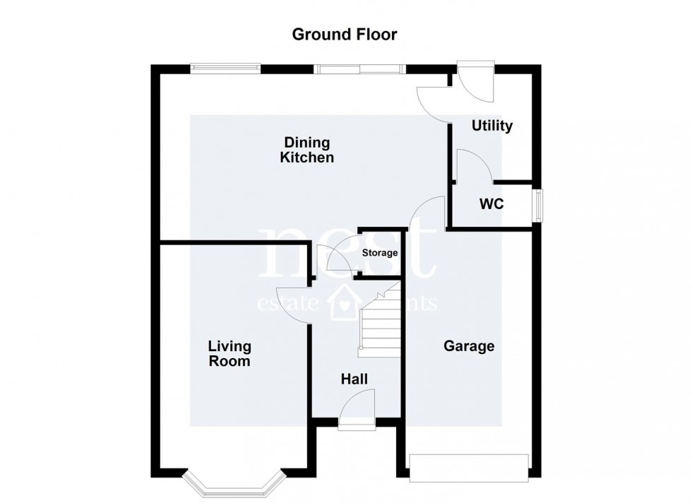 Floorplan for Jubilee Way, Countesthorpe, Leicester