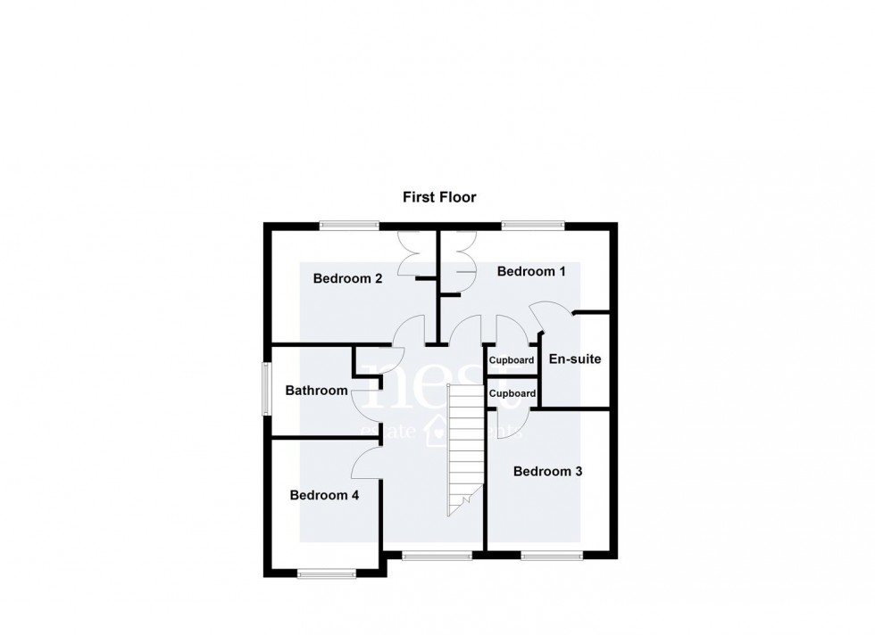 Floorplan for Milton Gardens, Narborough, Leicester