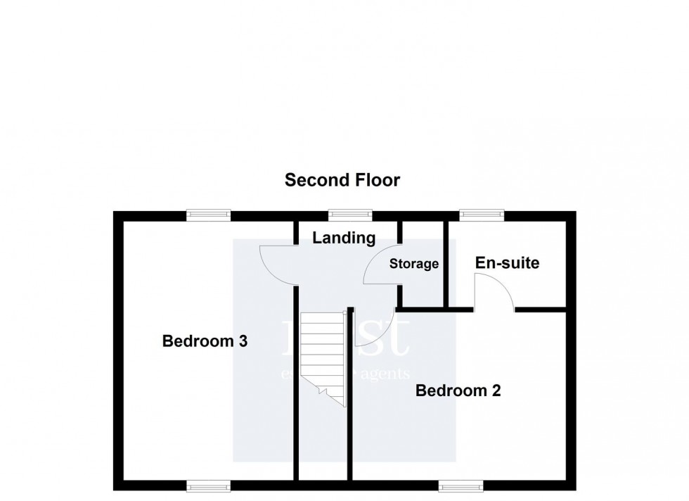 Floorplan for Navigation Drive, Glen Parva, Leicester