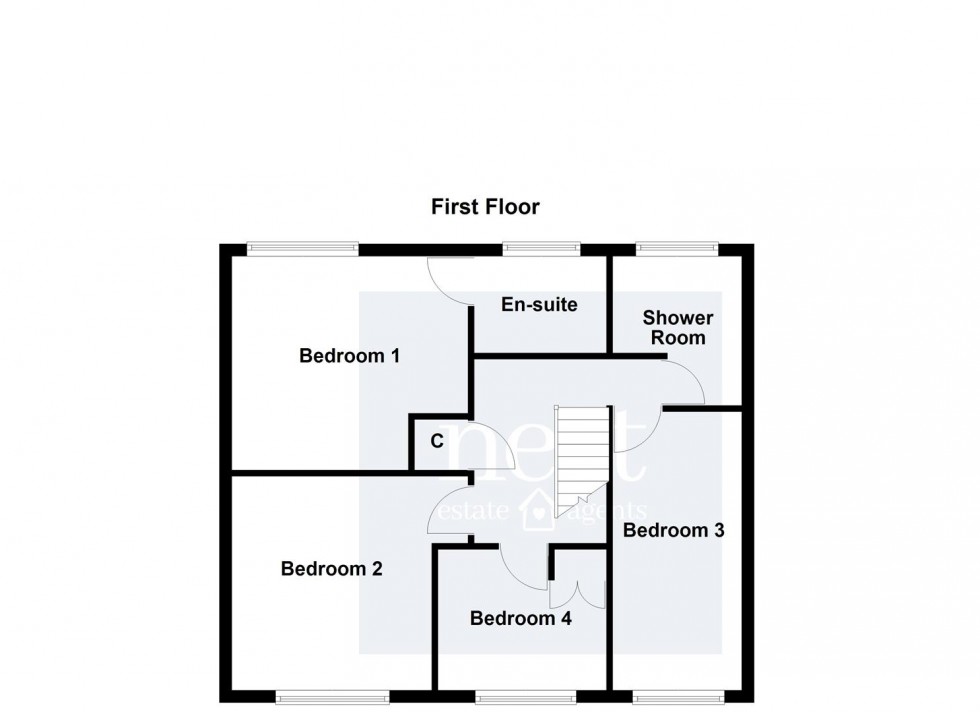 Floorplan for Thurlaston Lane, Croft, Leicester