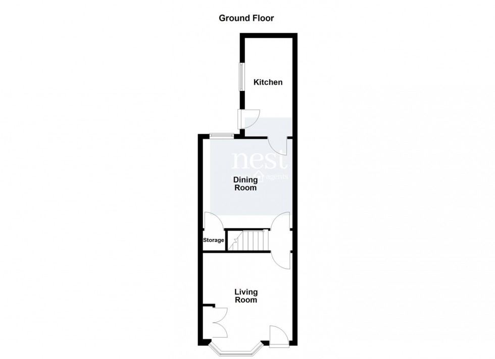 Floorplan for Fairfield Street, Wigston
