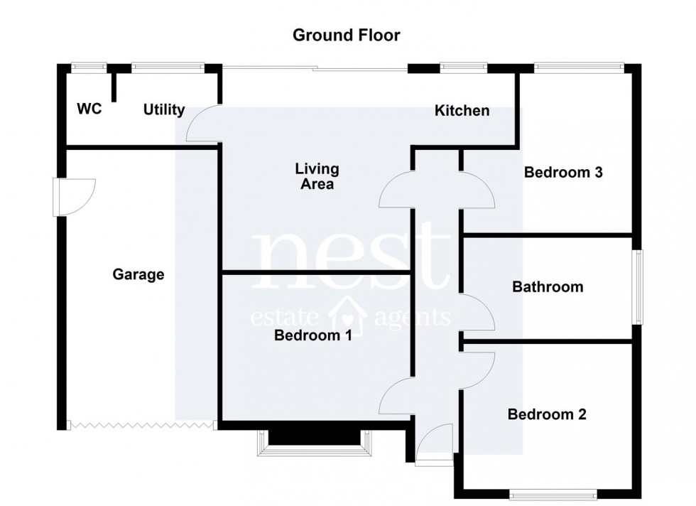 Floorplan for Gilmorton Avenue, Leicester