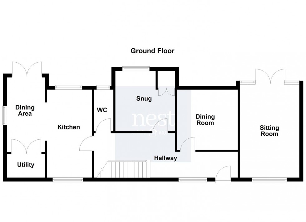 Floorplan for Station Road, Ullesthorpe, Lutterworth