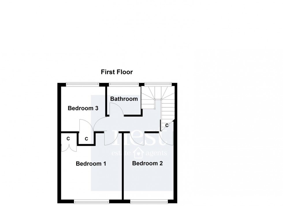 Floorplan for Spinney Avenue, Countesthorpe, Leicester