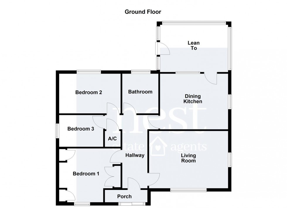 Floorplan for Maurice Drive, Countesthorpe, Leicester
