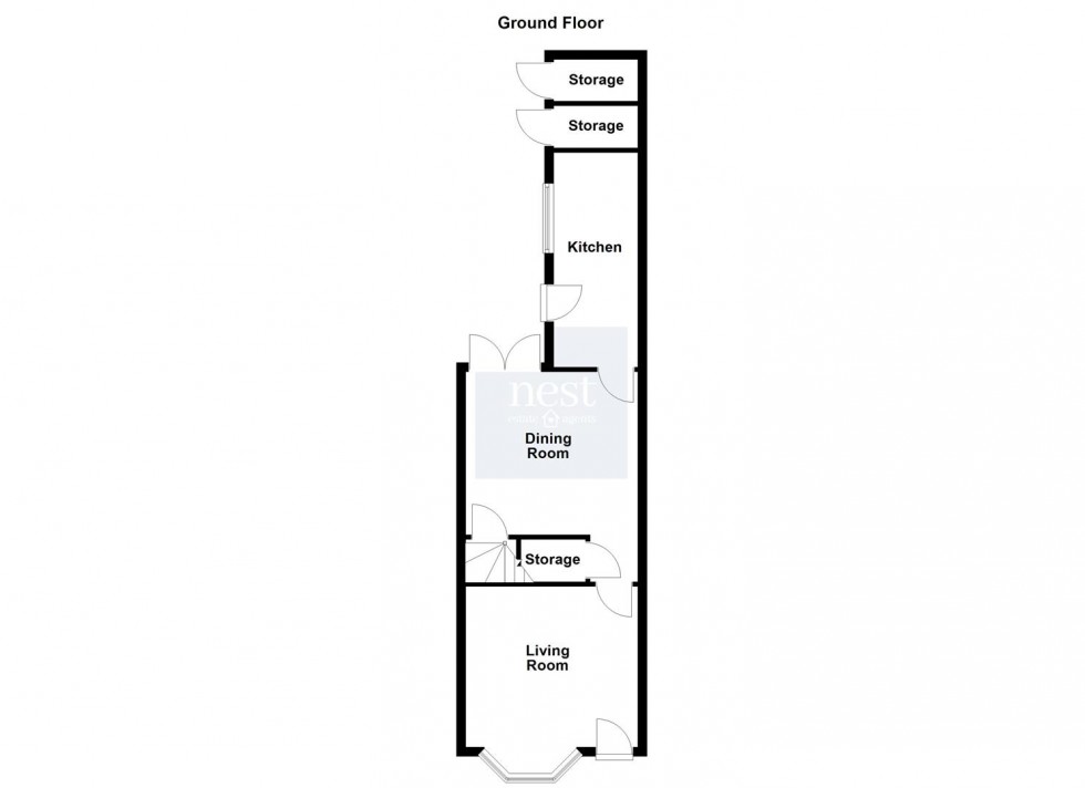 Floorplan for No Chain - Welford Road, Blaby, Leicester