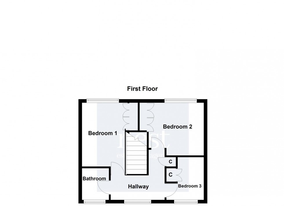 Floorplan for Broadmead Road, Blaby, Leicester