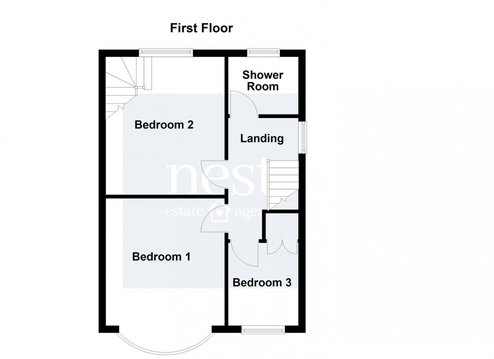 Floorplan for Shackerdale Road, Wigston