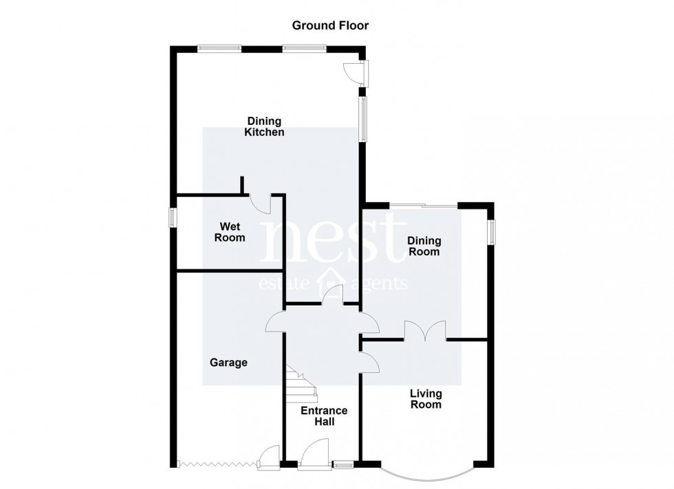 Floorplan for Browning Street, Narborough, Leicester